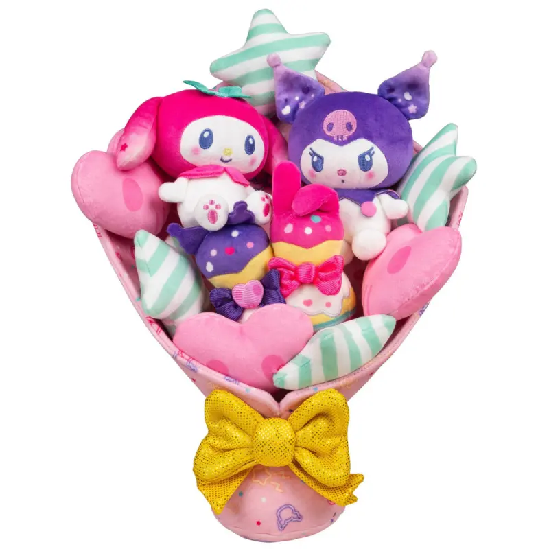 Hello Kitty and Friends 12" My Melody and Kuromi Anniversary Plush Bouquet online